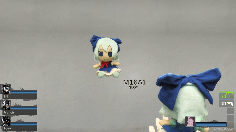 【Touhou Project】Cirno Fumo - Replaces M16A2 [Sound fix Ver]