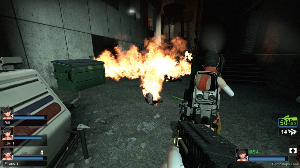 (ADS) CODMW2019 P90 AREA 51 with Reddot (UZI SMG)