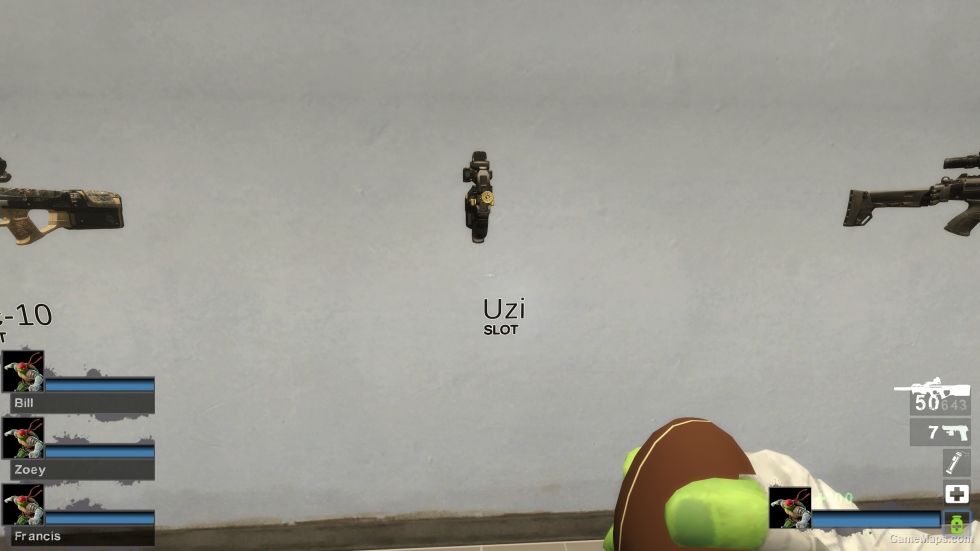 (ADS) CODMW2019 P90 AREA 51 with Reddot (UZI SMG)