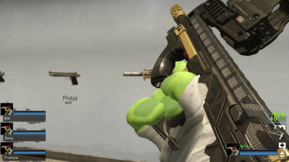 (ADS) CODMW2019 P90 AREA 51 with Reddot (UZI SMG)