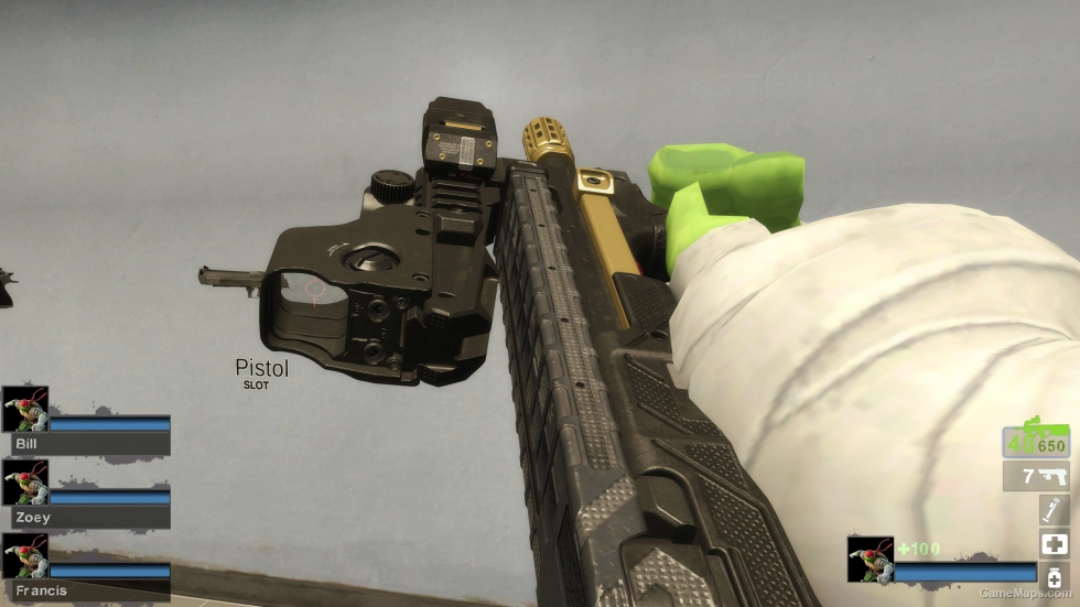 (ADS) CODMW2019 P90 AREA 51 with Reddot (UZI SMG)
