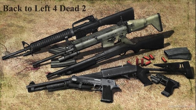 |Back to Left 4 Dead 2| Pistol (Removed Gunfire!)