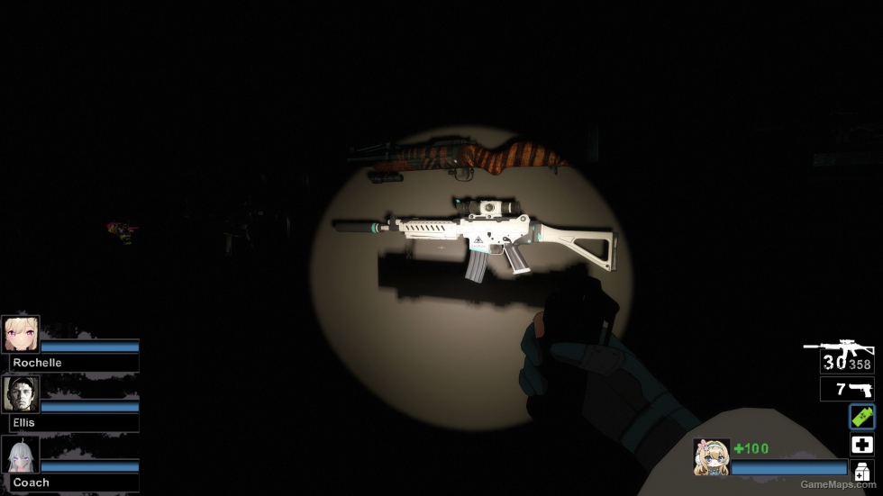[Blue Archive] COD21 Black Ops 6 Krig C Type [Sunaookami Shiroko's Weapon] (M16A2)