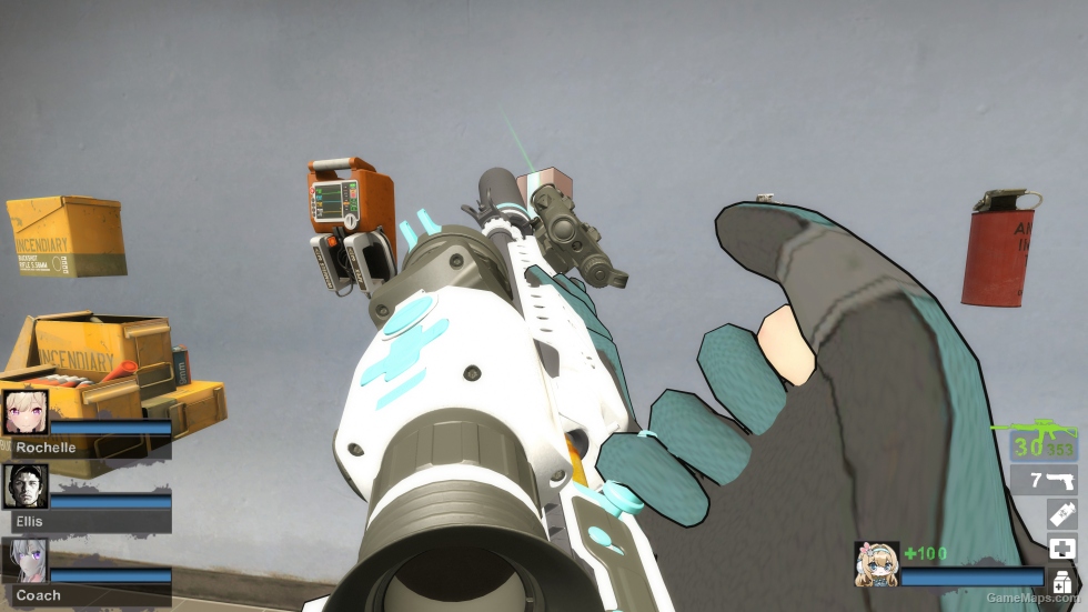 [Blue Archive] COD21 Black Ops 6 Krig C Type [Sunaookami Shiroko's Weapon] (M16A2)