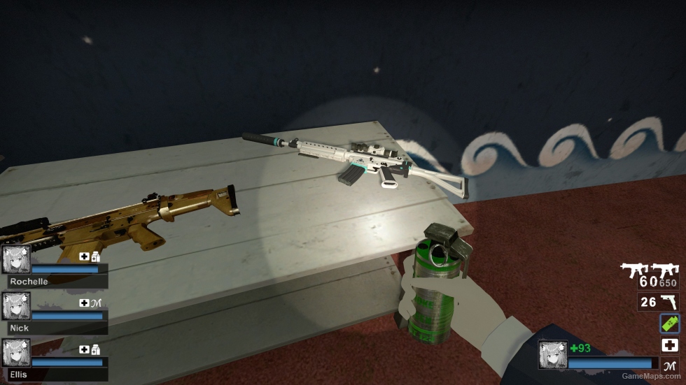 [Blue Archive] COD21 Black Ops 6 Krig C Type [Sunaookami Shiroko's Weapon] (M16A2)