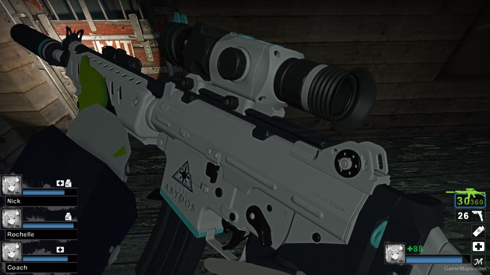 [Blue Archive] COD21 Black Ops 6 Krig C Type [Sunaookami Shiroko's Weapon] (M16A2)
