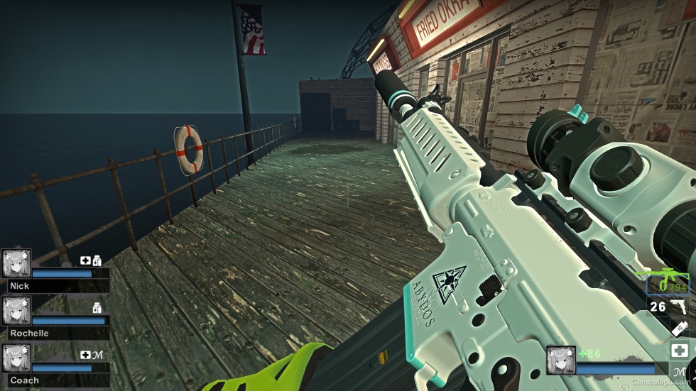 [Blue Archive] COD21 Black Ops 6 Krig C Type [Sunaookami Shiroko's Weapon] (M16A2)