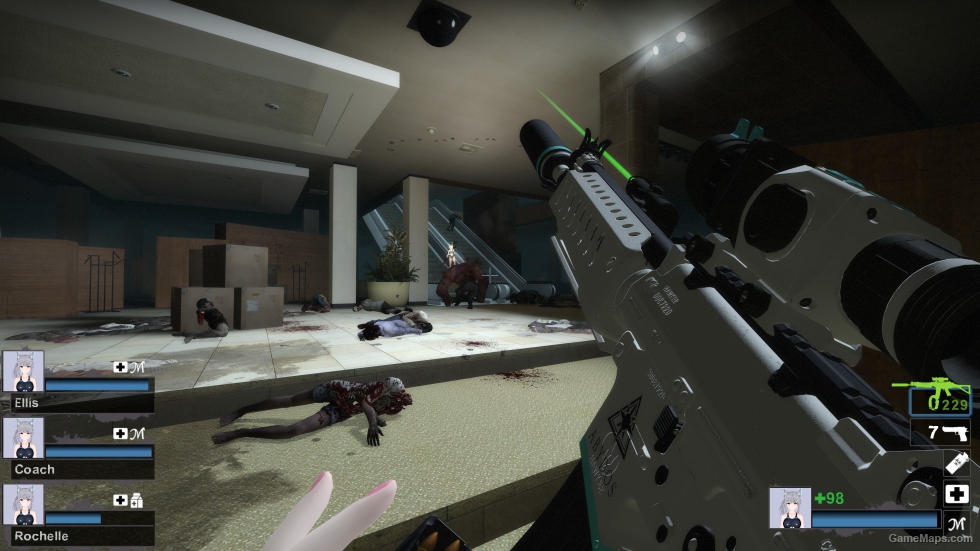 [Blue Archive] COD21 Black Ops 6 Krig C Type [Sunaookami Shiroko's Weapon] (M16A2)