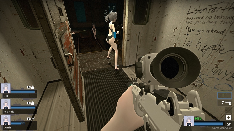 [Blue Archive] COD21 Black Ops 6 Krig C Type [Sunaookami Shiroko's Weapon] (M16A2)