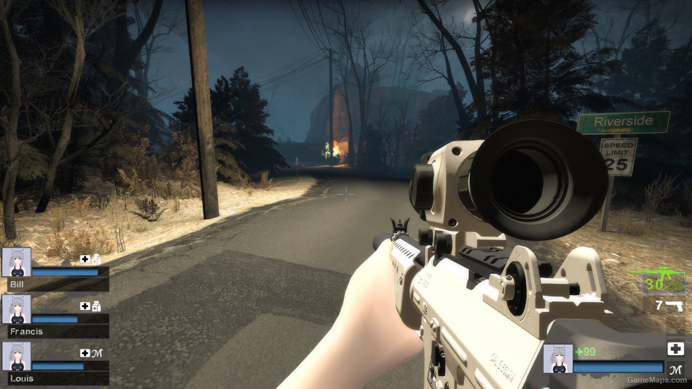 [Blue Archive] COD21 Black Ops 6 Krig C Type [Sunaookami Shiroko's Weapon] (M16A2)
