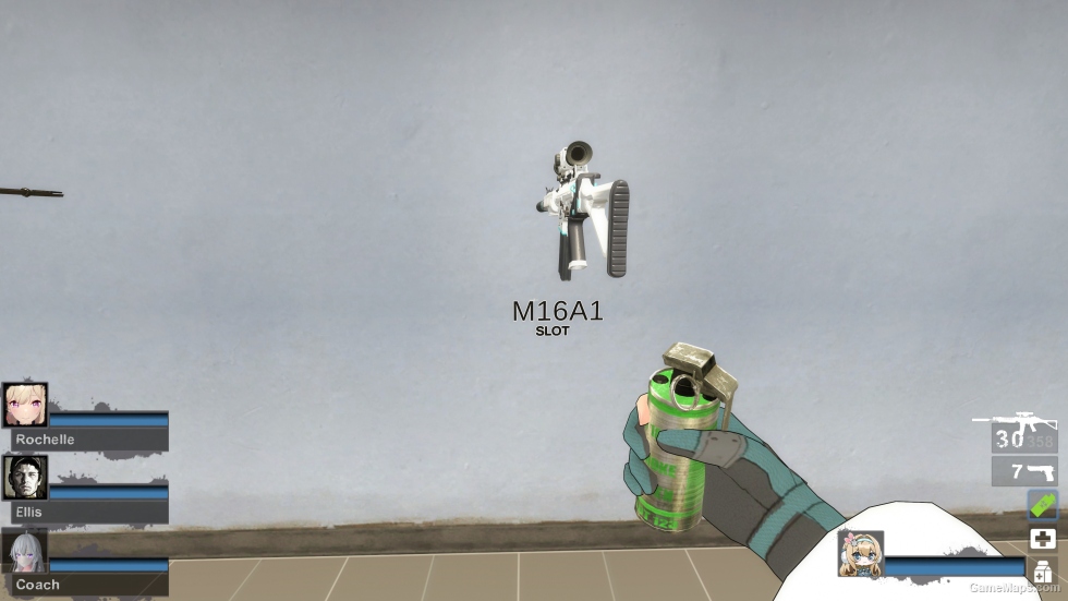 [Blue Archive] COD21 Black Ops 6 Krig C Type [Sunaookami Shiroko's Weapon] (M16A2)