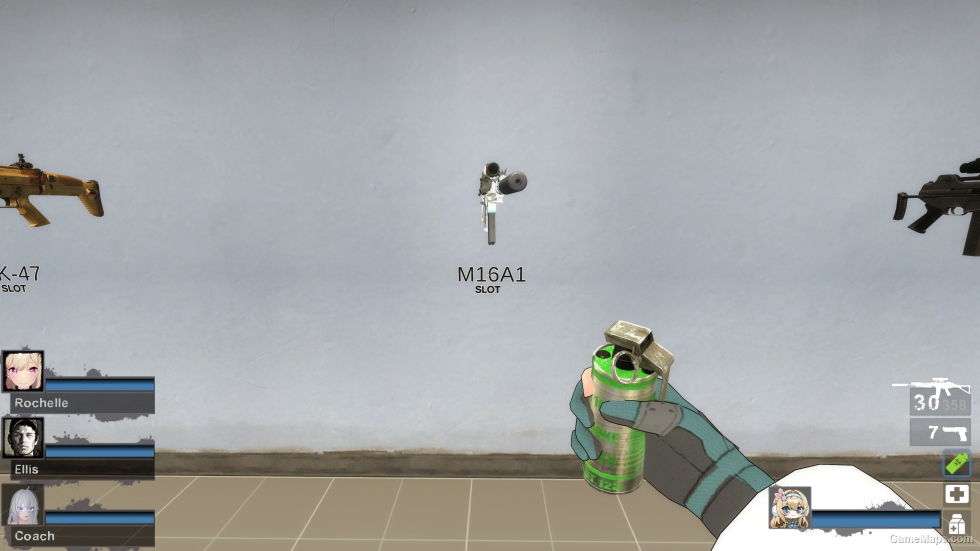 [Blue Archive] COD21 Black Ops 6 Krig C Type [Sunaookami Shiroko's Weapon] (M16A2)