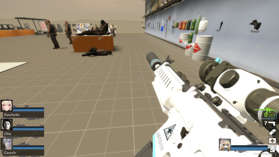 [Blue Archive] COD21 Black Ops 6 Krig C Type [Sunaookami Shiroko's Weapon] (M16A2)
