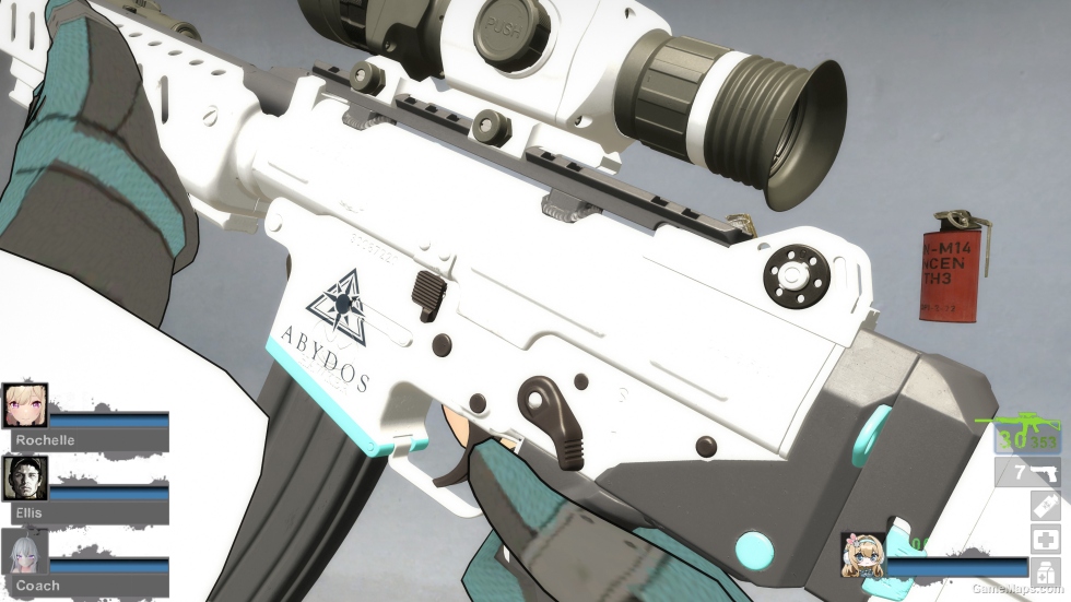 [Blue Archive] COD21 Black Ops 6 Krig C Type [Sunaookami Shiroko's Weapon] (M16A2)