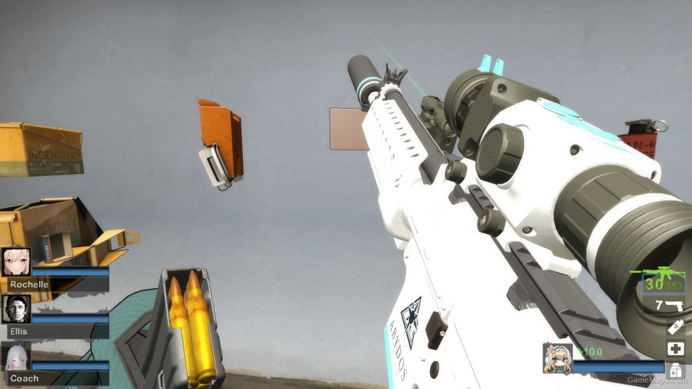 [Blue Archive] COD21 Black Ops 6 Krig C Type [Sunaookami Shiroko's Weapon] (M16A2)
