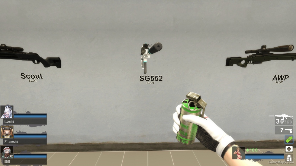 [Blue Archive] COD21 Black Ops 6 Krig C Type [Sunaookami Shiroko's Weapon] [Replace Rifle SG552]