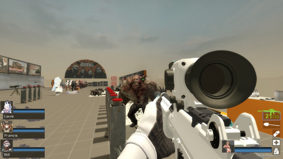 [Blue Archive] COD21 Black Ops 6 Krig C Type [Sunaookami Shiroko's Weapon] [Replace Rifle SG552]