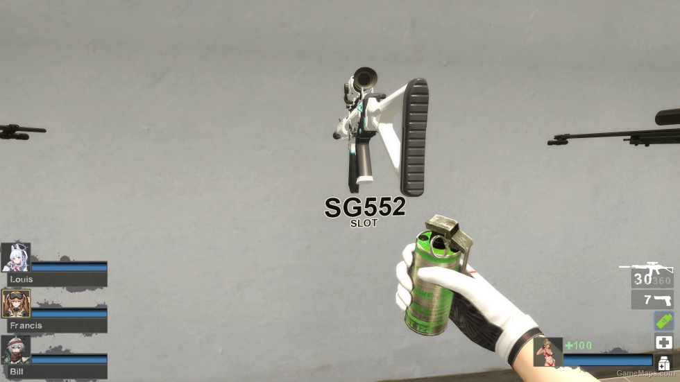[Blue Archive] COD21 Black Ops 6 Krig C Type [Sunaookami Shiroko's Weapon] [Replace Rifle SG552]