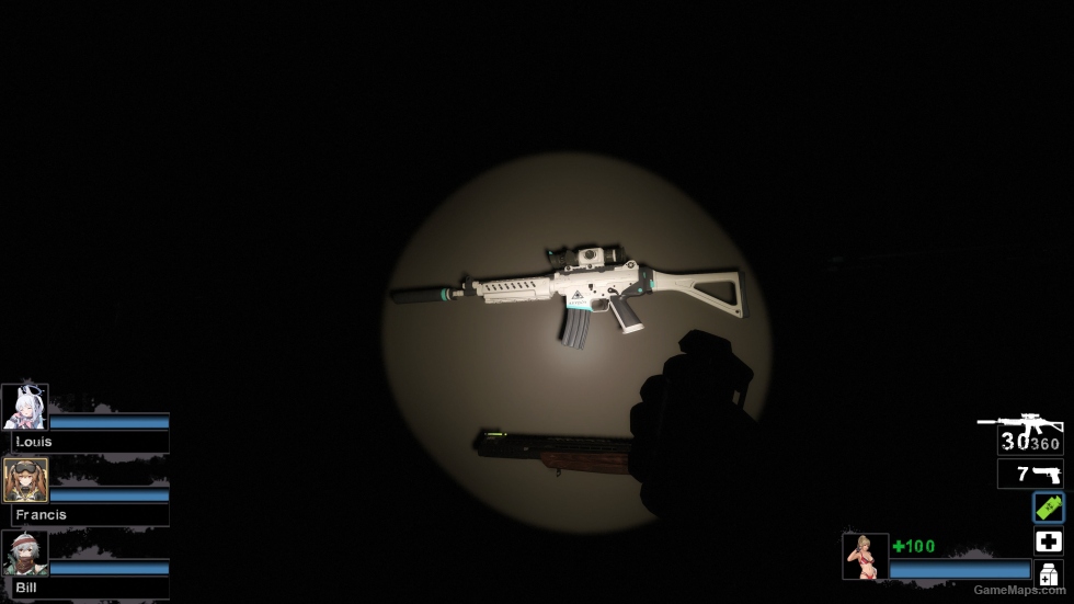 [Blue Archive] COD21 Black Ops 6 Krig C Type [Sunaookami Shiroko's Weapon] [Replace Rifle SG552]