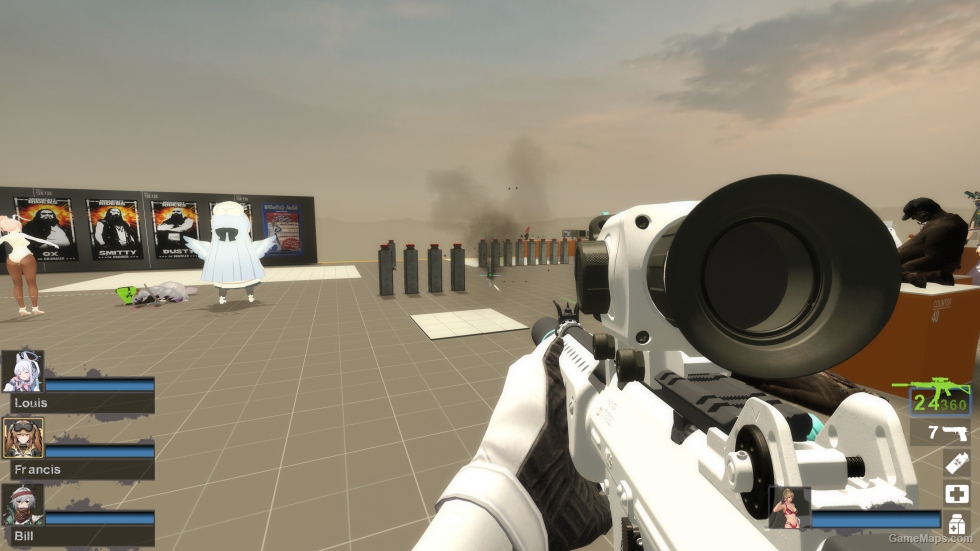 [Blue Archive] COD21 Black Ops 6 Krig C Type [Sunaookami Shiroko's Weapon] [Replace Rifle SG552]