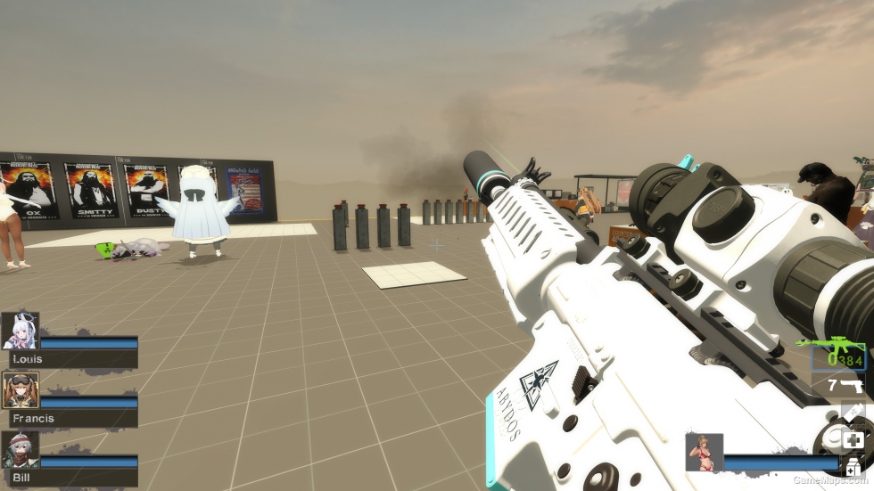[Blue Archive] COD21 Black Ops 6 Krig C Type [Sunaookami Shiroko's Weapon] [Replace Rifle SG552]
