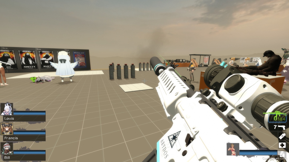 [Blue Archive] COD21 Black Ops 6 Krig C Type [Sunaookami Shiroko's Weapon] [Replace Rifle SG552]