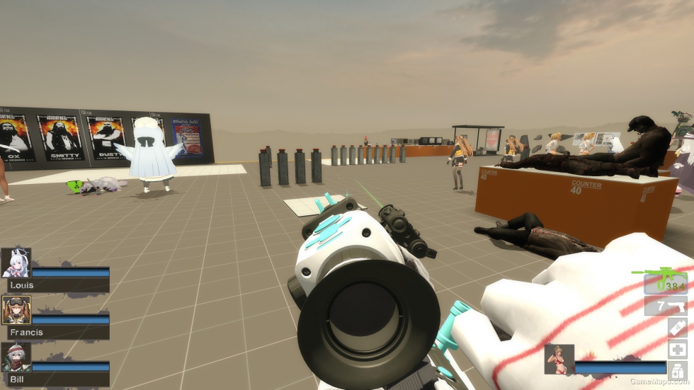 [Blue Archive] COD21 Black Ops 6 Krig C Type [Sunaookami Shiroko's Weapon] [Replace Rifle SG552]