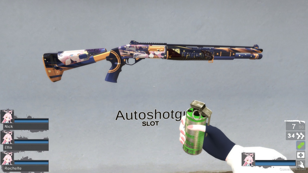 [Blue Archive] Halloween Bird Tour Hoshino Theme COD MW22 Expedite12 [Autoshotgun] (Sound fix Ver)
