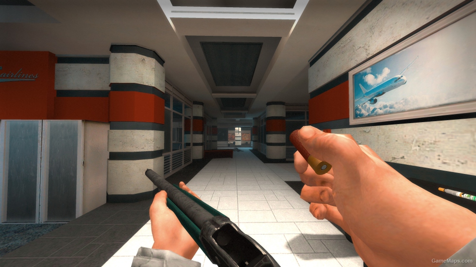 [CHROME SHOTGUN] 1877 SBL - Left 4 Dead 2: Aftermath