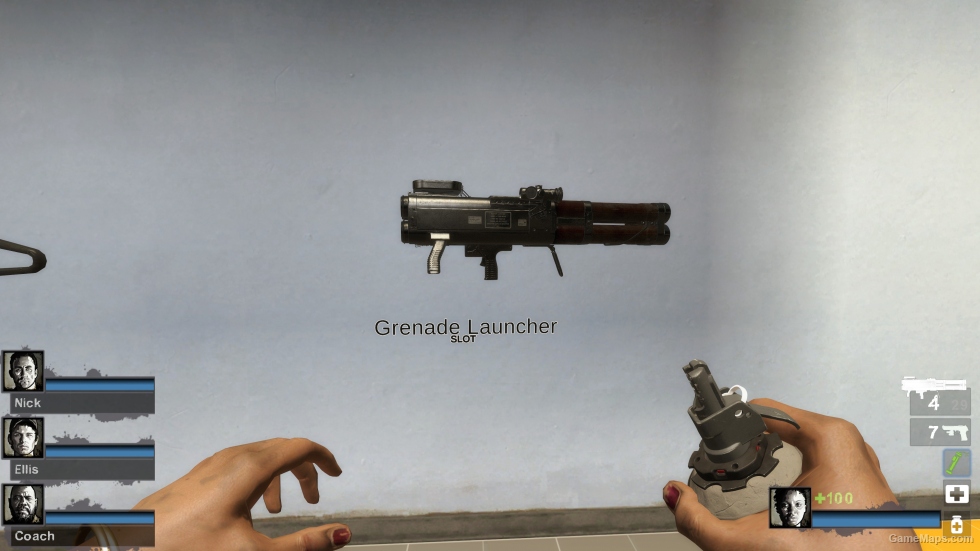 [COD21] Black Grim Reaper M202 Flash Replacement Grenade Launcher