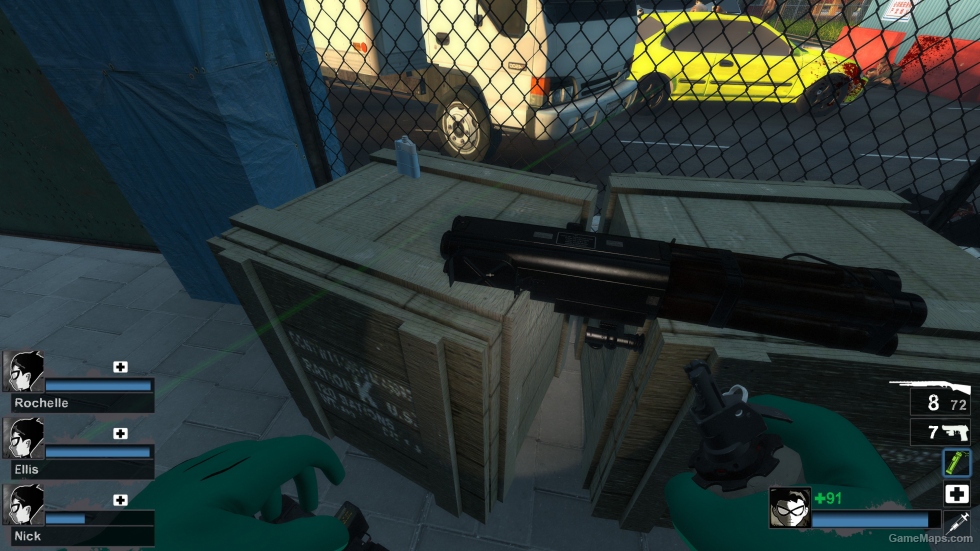 [COD21] Black Grim Reaper M202 Flash Replacement Grenade Launcher