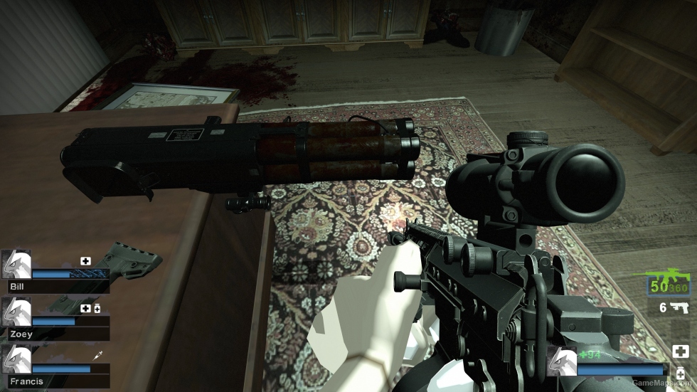 [COD21] Black Grim Reaper M202 Flash Replacement Grenade Launcher