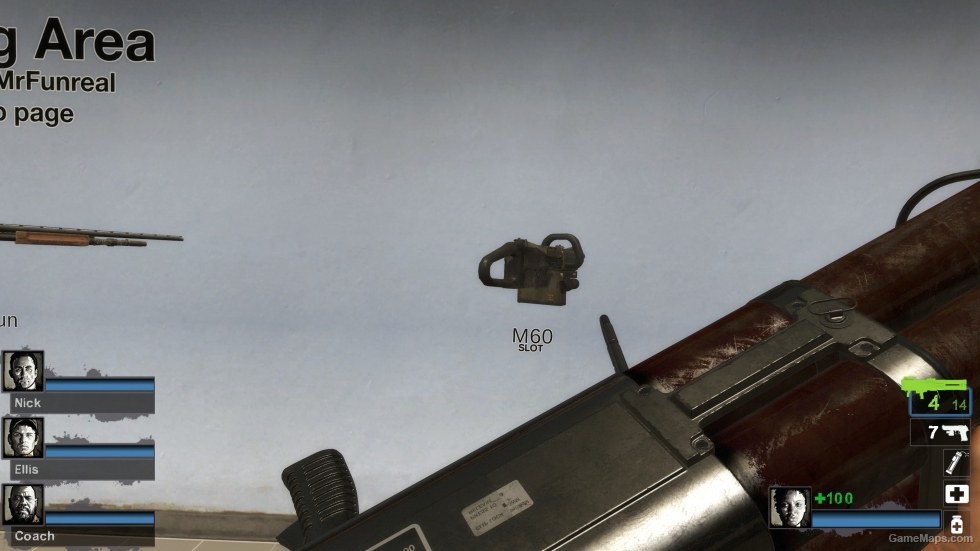 [COD21] Black Grim Reaper M202 Flash Replacement Grenade Launcher