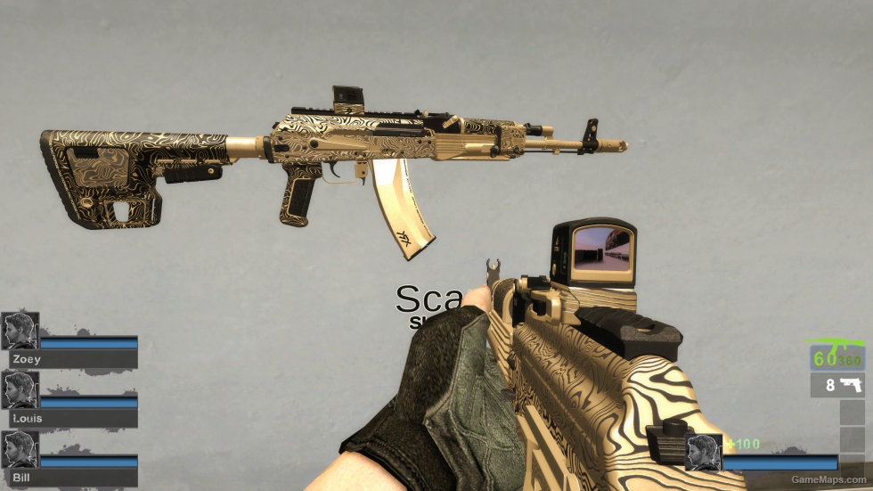 [CODMW II]Kastov 545 Steel And Iron v4 (Desert Rifle) [request]