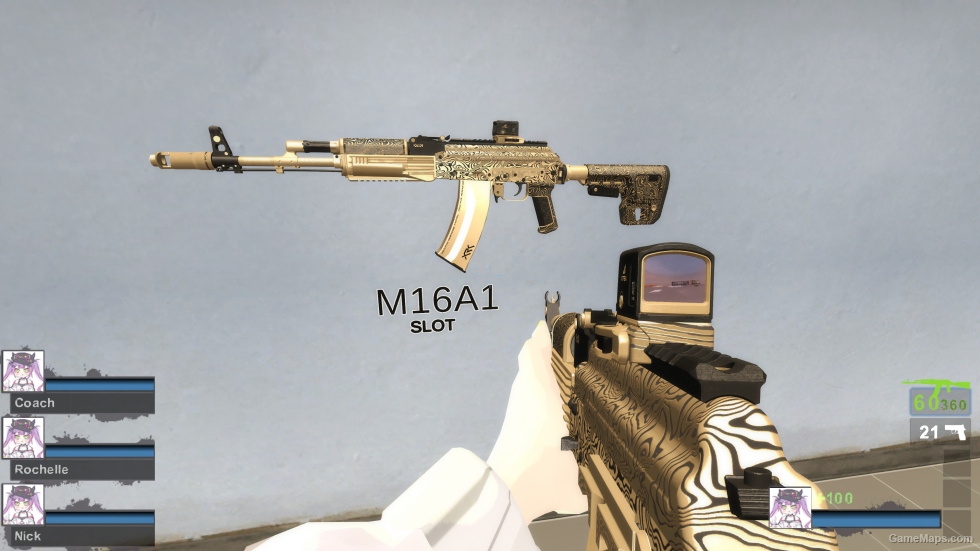 [CODMW II]Kastov 545 Steel And Iron v4 (m16a2)