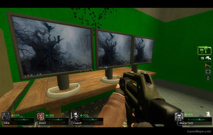 'Creepy' desktop screen