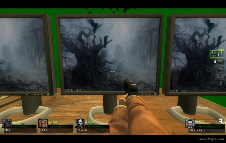 'Creepy' desktop screen