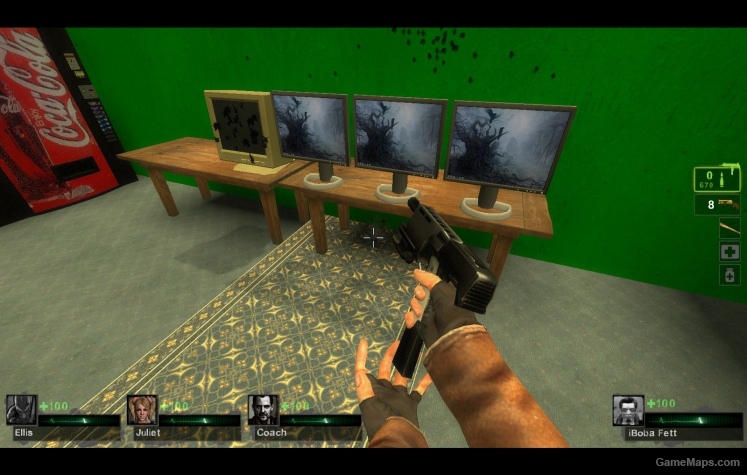 'Creepy' desktop screen