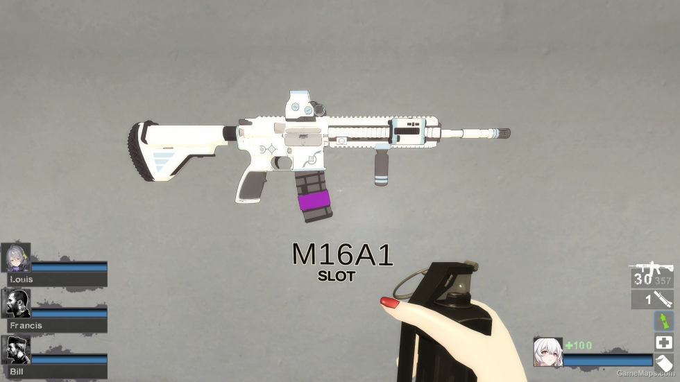 [Genshin-sama, times have changed] HK416 Chu Ying Zhuan Wu (M16A2) [Sound fix Ver]