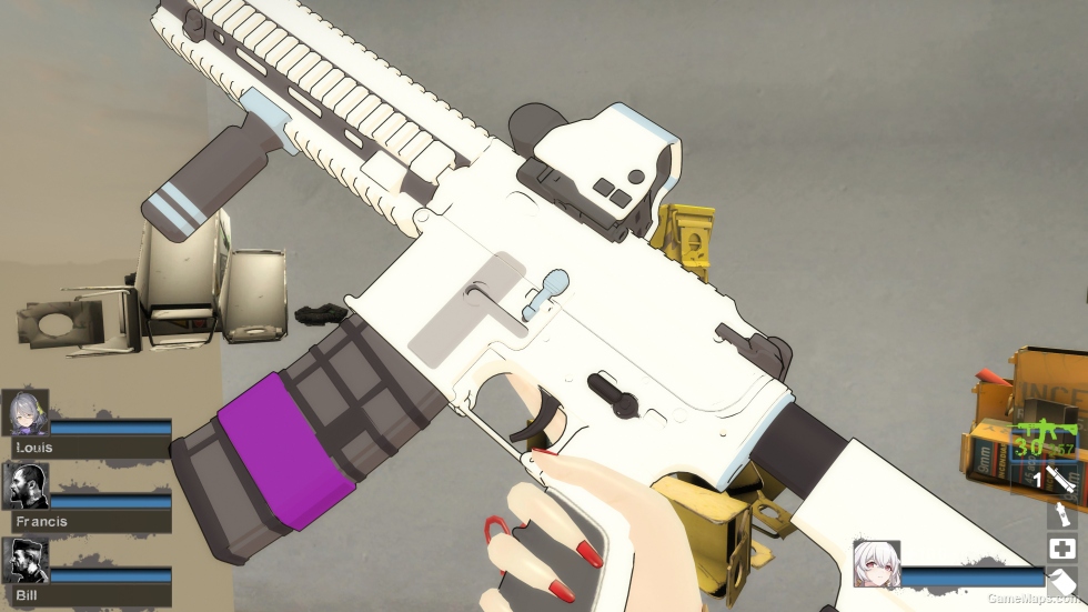 [Genshin-sama, times have changed] HK416 Chu Ying Zhuan Wu (M16A2) [Sound fix Ver]