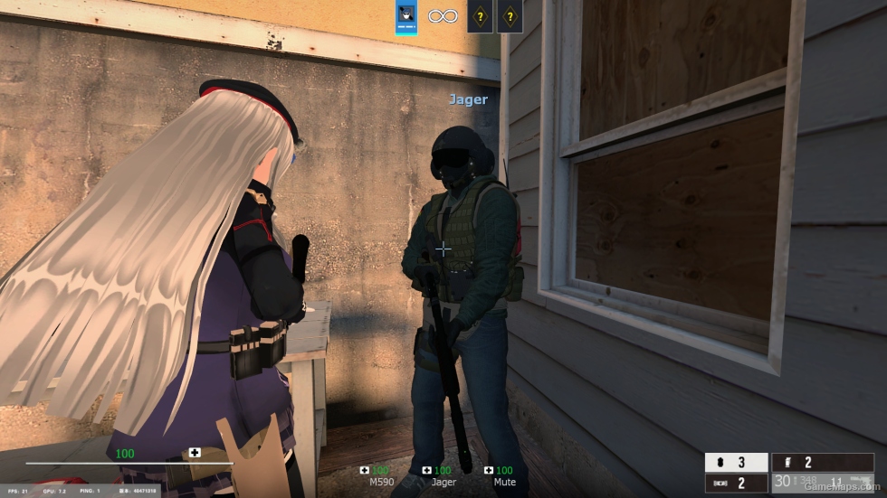 [Girls Frontline + Rainbow Six] MOD - （少女前线+彩虹六号 MOD）
