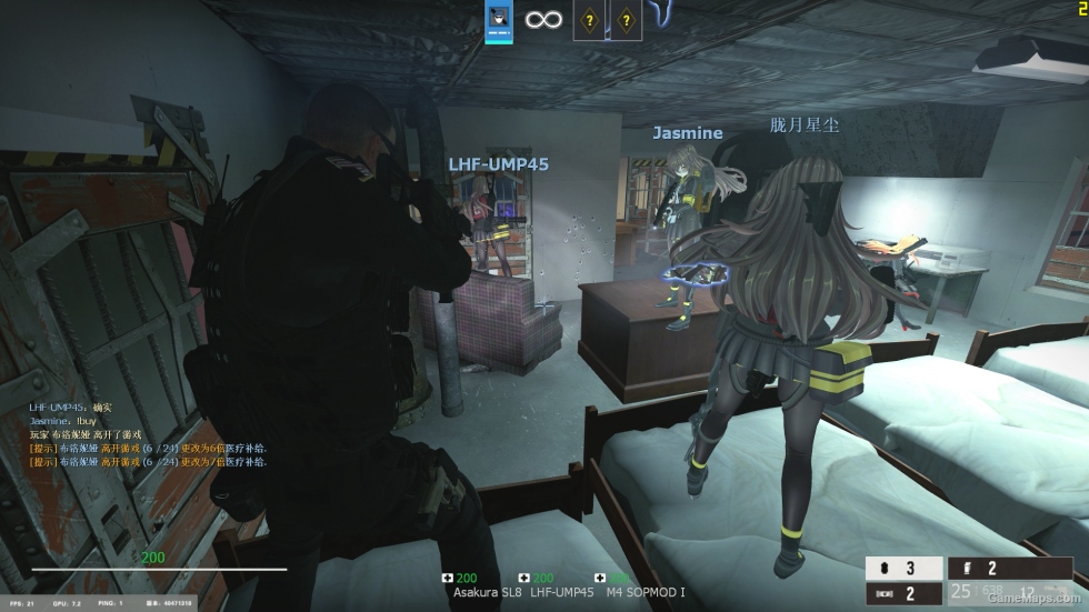 [Girls Frontline + Rainbow Six] MOD - （少女前线+彩虹六号 MOD）