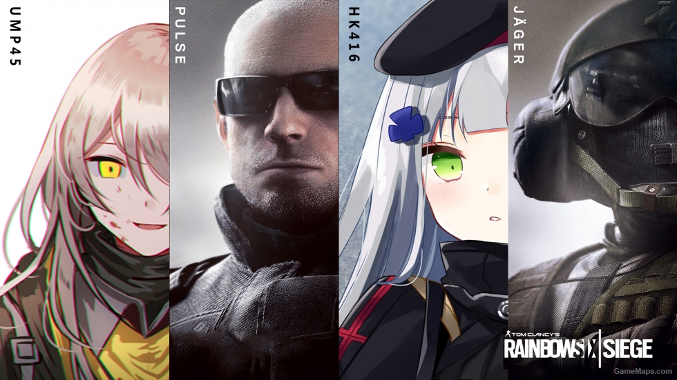 [Girls Frontline + Rainbow Six] MOD - （少女前线+彩虹六号 MOD）