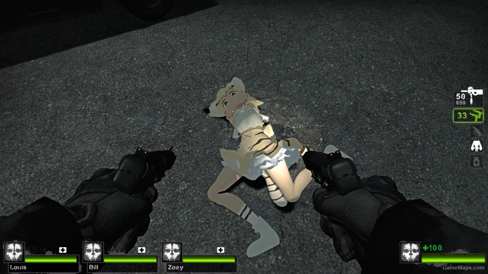 Kemono Friends Sunaneko Hunter Sound Fix Ver Left 4 Dead 2 Gamemaps