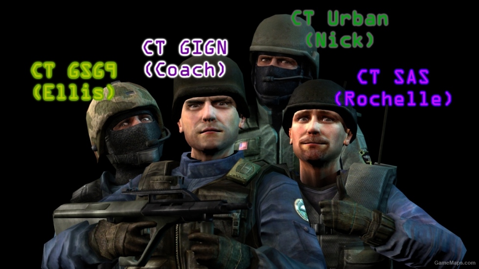 [L4D2] CS:S Team Names (Survivor Names)