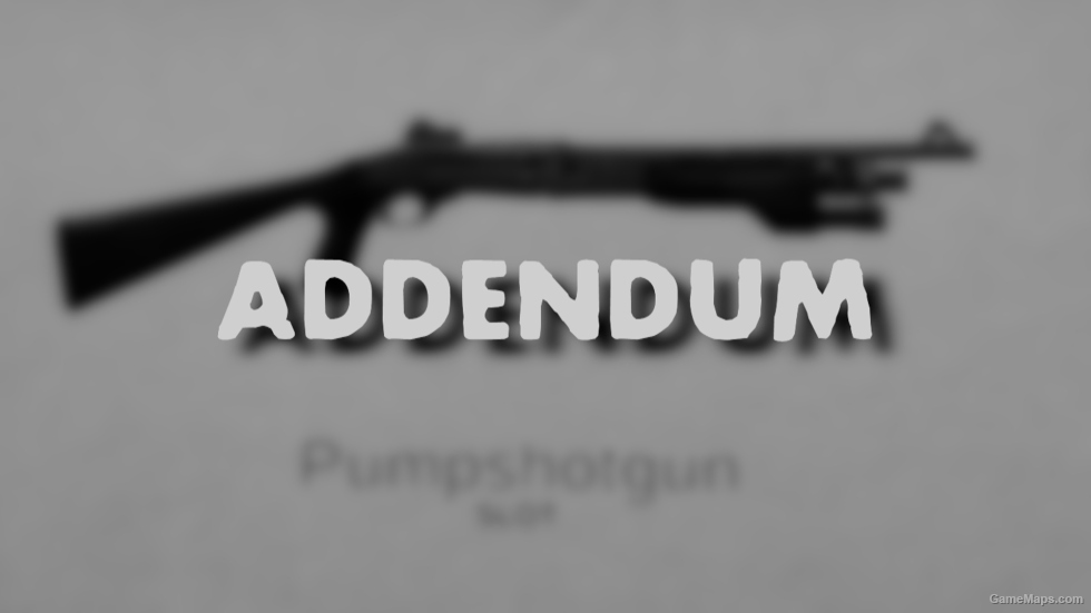 [L4D2] KF1 Shotgun Handling Sounds (Pumpshotgun)