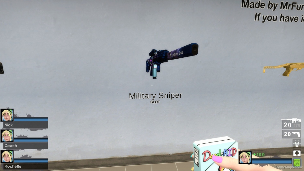 [Lain] COD FN SCAR17 - Lain Custom Gun Body Lingyin (Military Sniper Rifle)