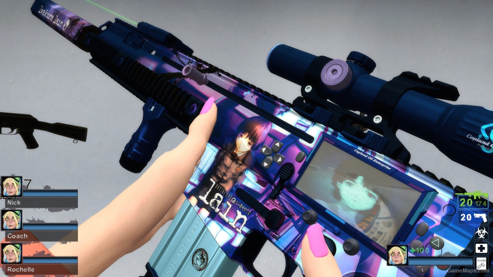 [Lain] COD FN SCAR17 - Lain Custom Gun Body Lingyin (Military Sniper Rifle)