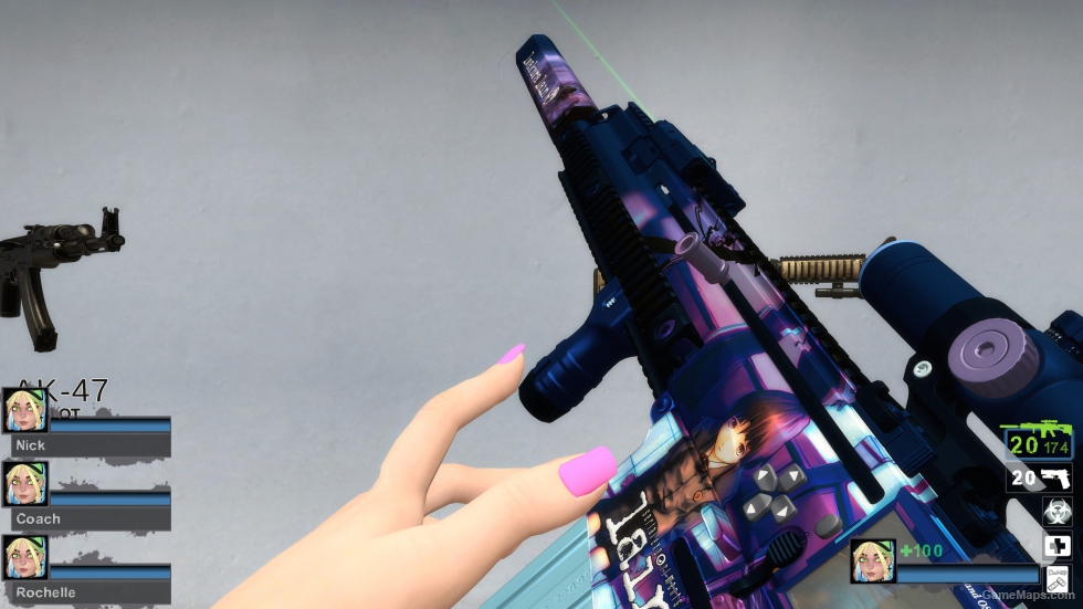 [Lain] COD FN SCAR17 - Lain Custom Gun Body Lingyin (Military Sniper Rifle)