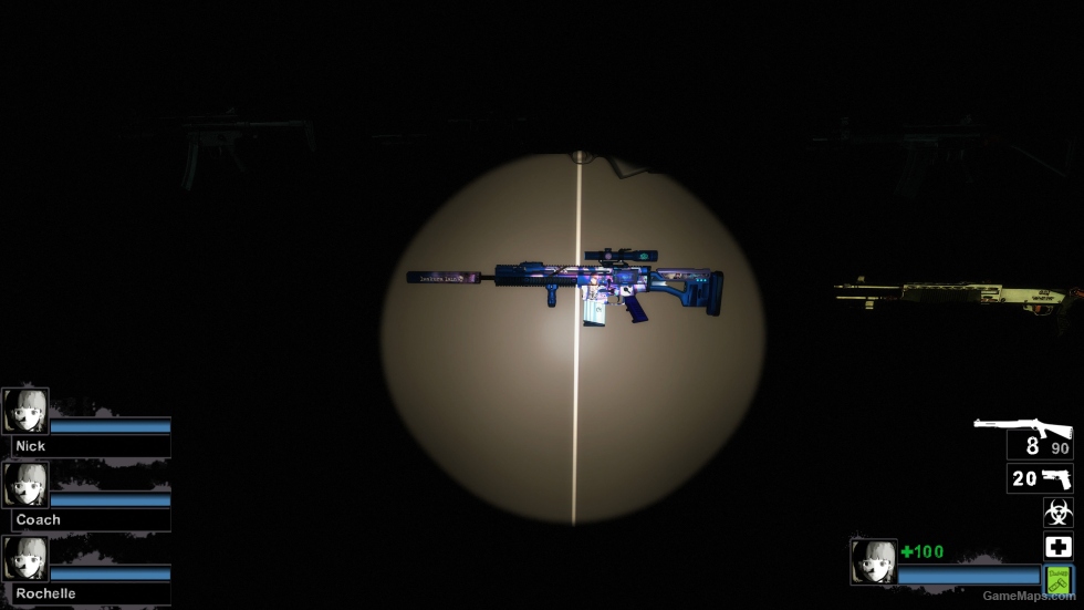 [Lain] COD FN SCAR17 - Lain Custom Gun Body Lingyin (Military Sniper Rifle)